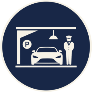 Dedicated car parking