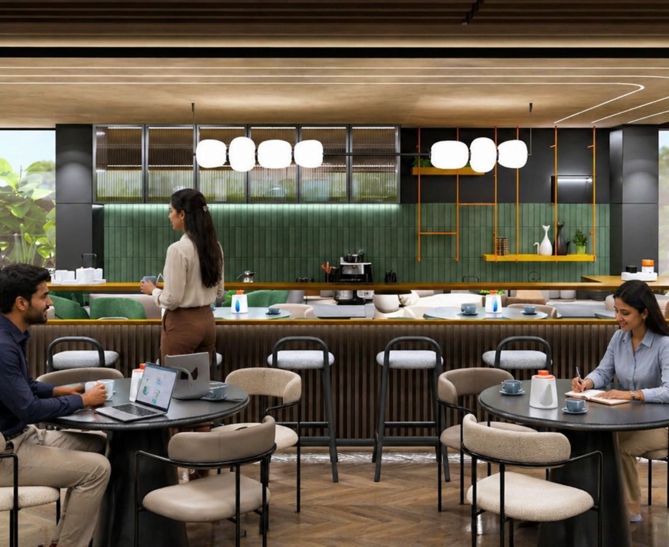 Work Café & Founder’s Lounge