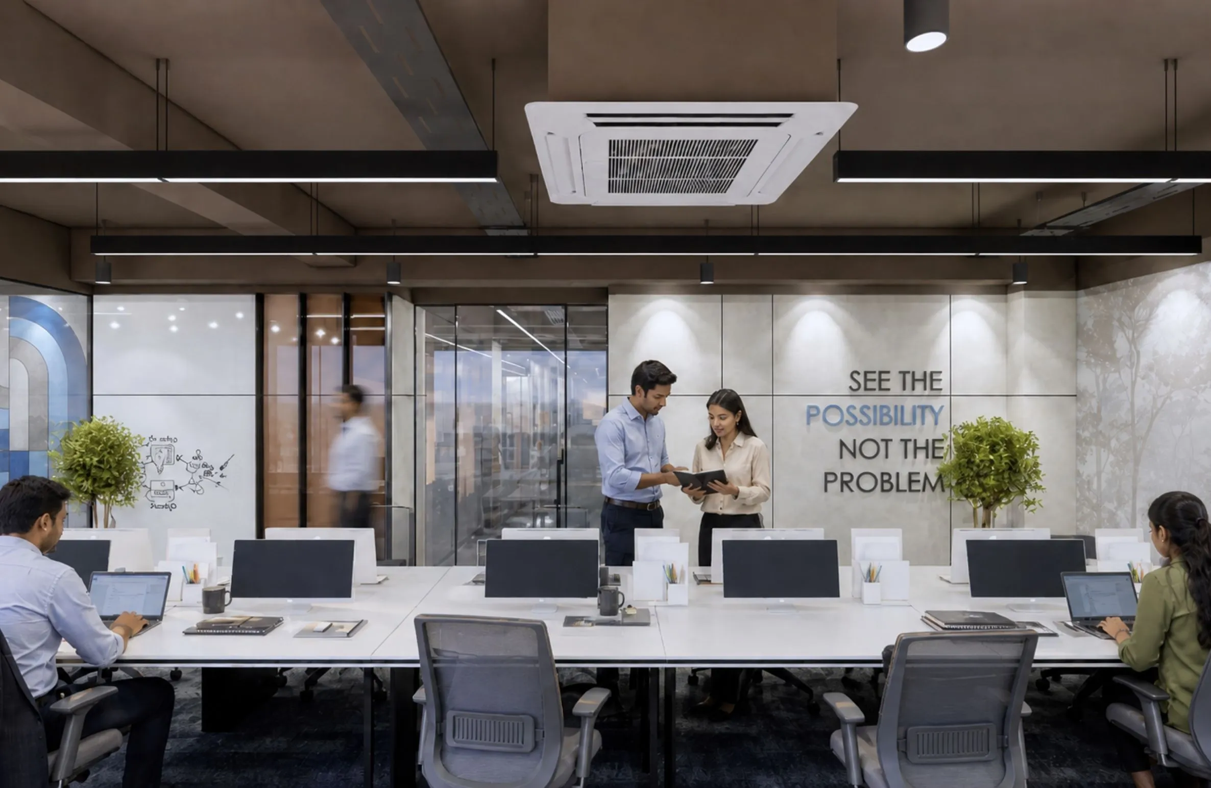 Flexible coworking office solutions for growing teams